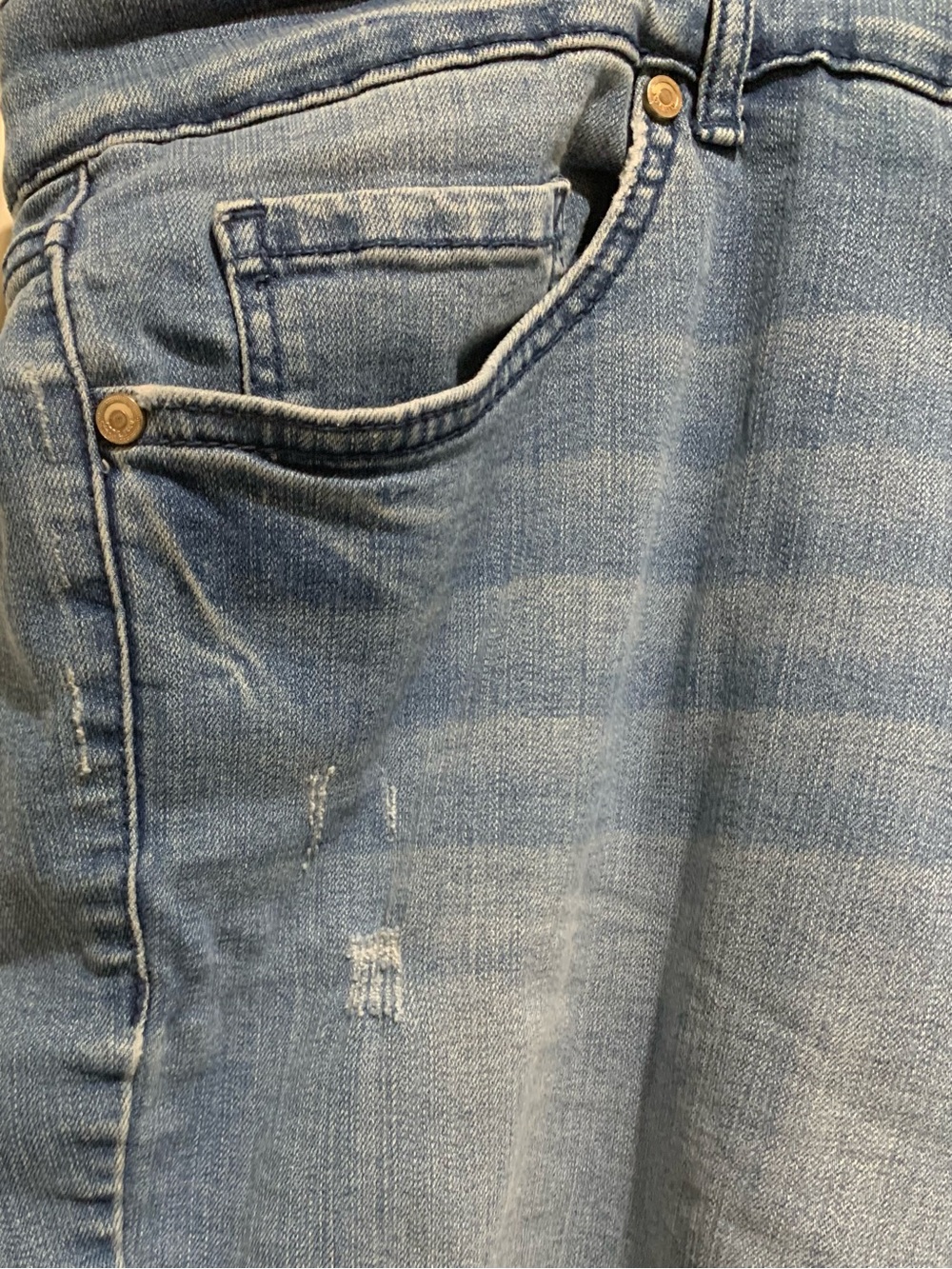 Code Bleu Blue Denim Classic Bermuda Jean Shorts Size 22W - Picture 4 of 9